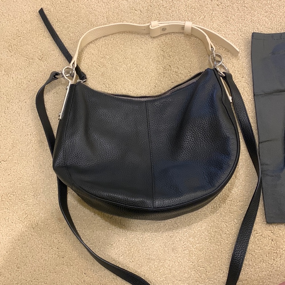 Vince Camuto Aisha Leather Shoulder  Bag NEW with dust bag